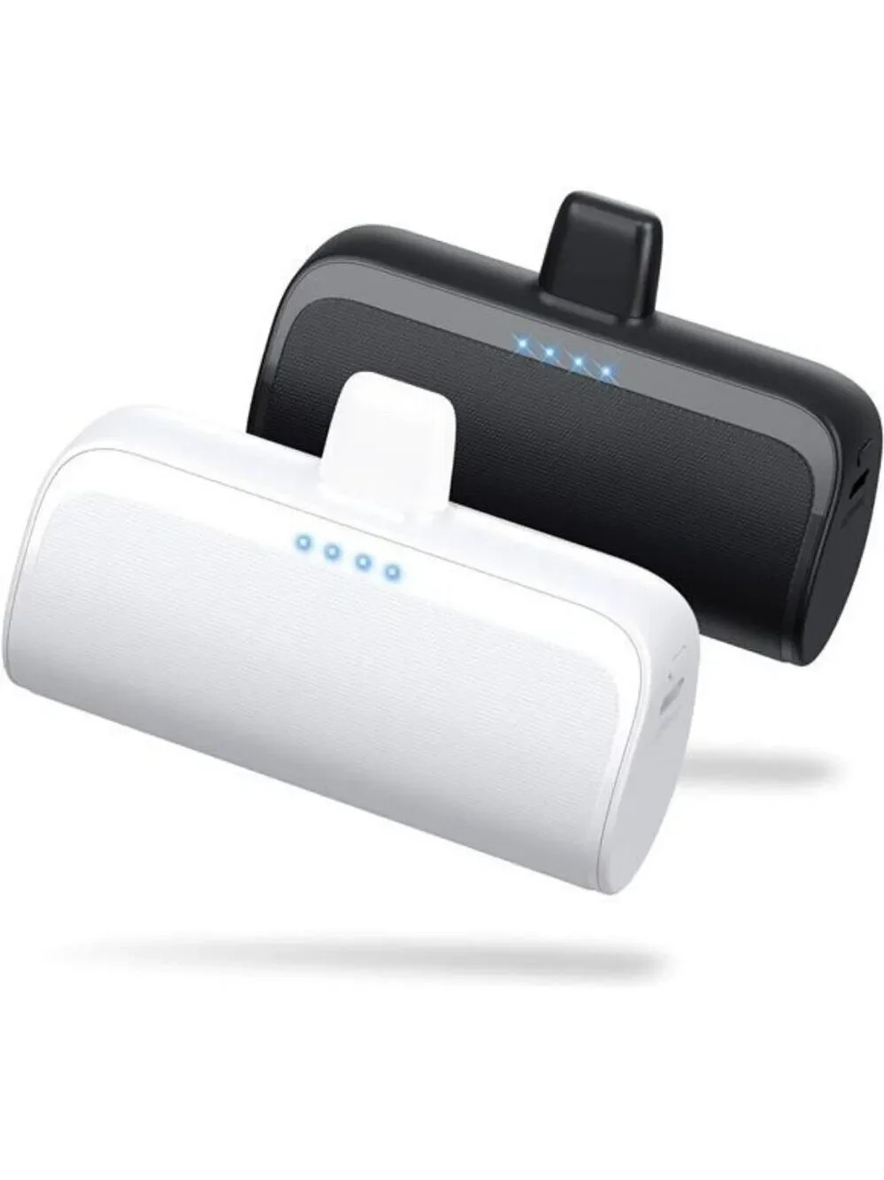 2 Pack Mini iPhone Portable Charger 5200mAh Fast Charging Travel Power Bank